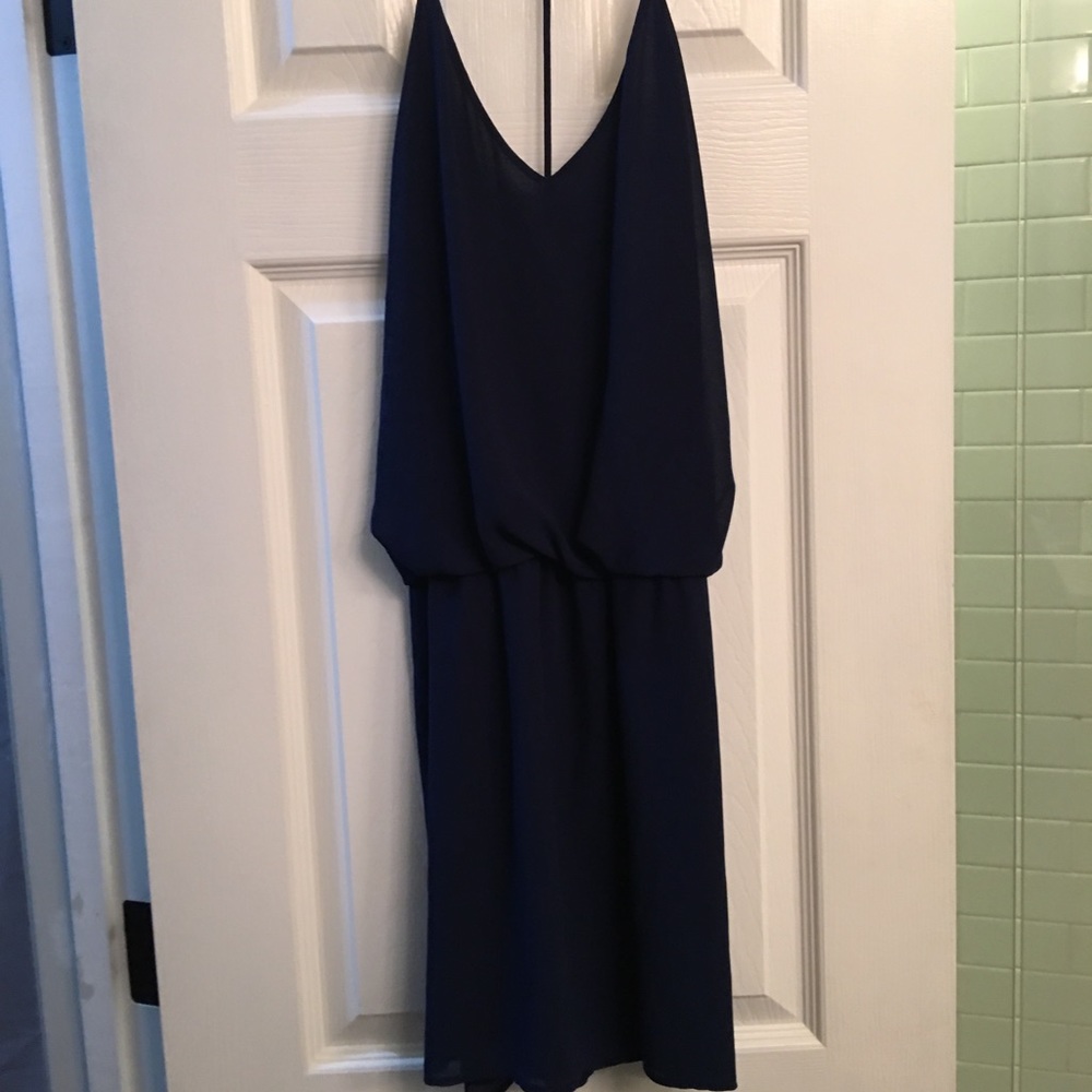 Navy lightweight dress